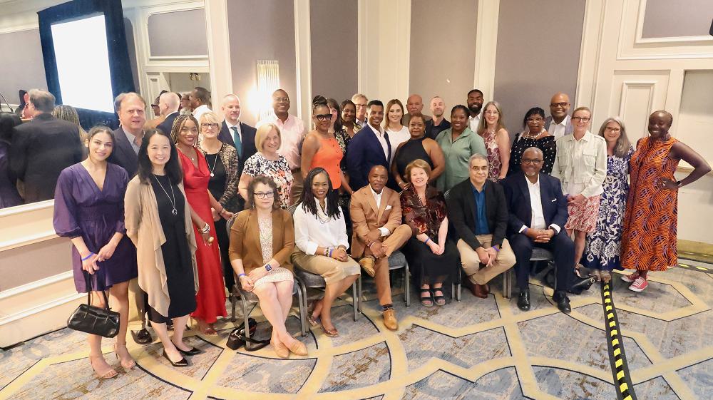 A wonderful mix of event attendees — CHC staff, board members, award winners, and friends
